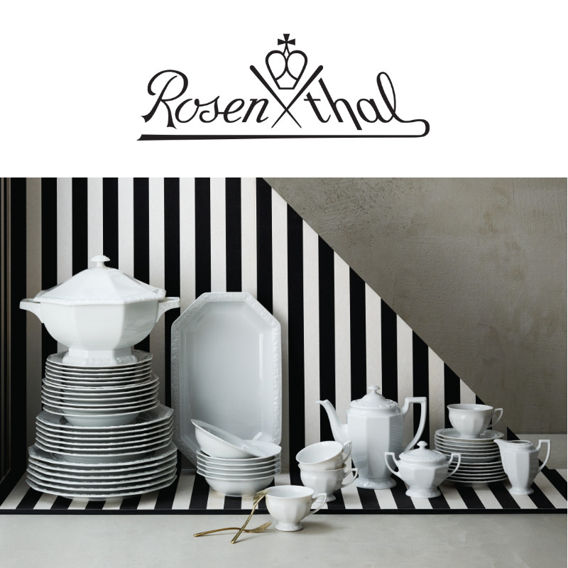 Rosenthal Ciotola per dessert Jade Bianco, 16 cm