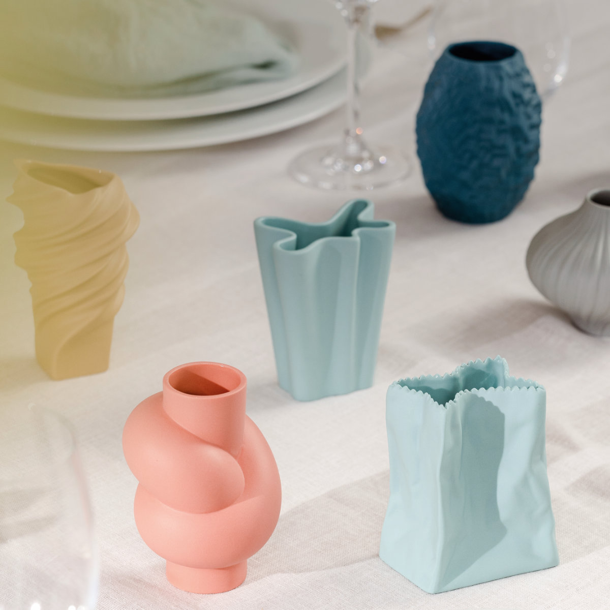Vase Décoratif Shell Blanc Athezza 1008994