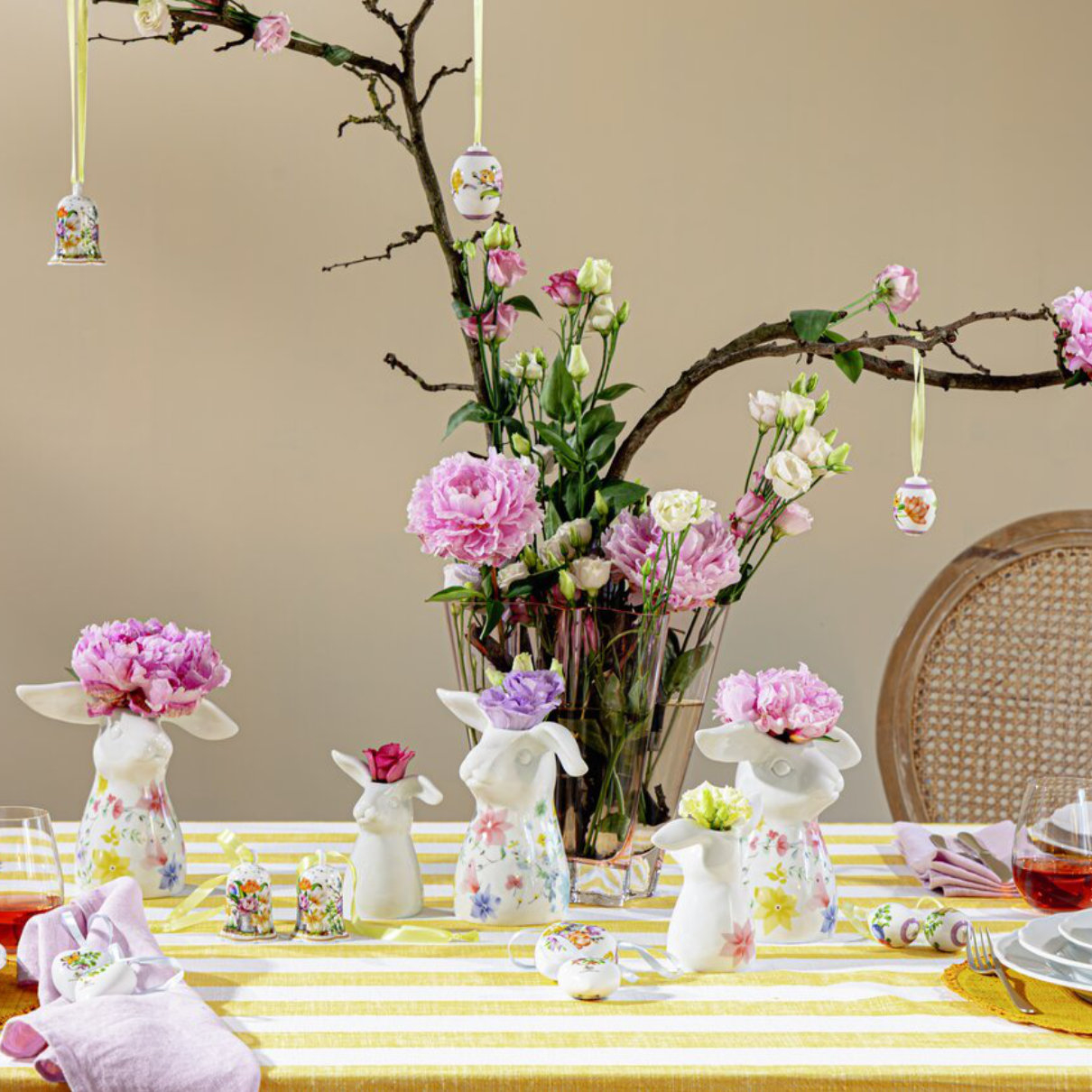 【ドイツ製】HUTSCHENREUTHER EasterRabbit新品チップ有 ドイツ製】HUTSCHENREUTHER EasterRabbit新品チップ有