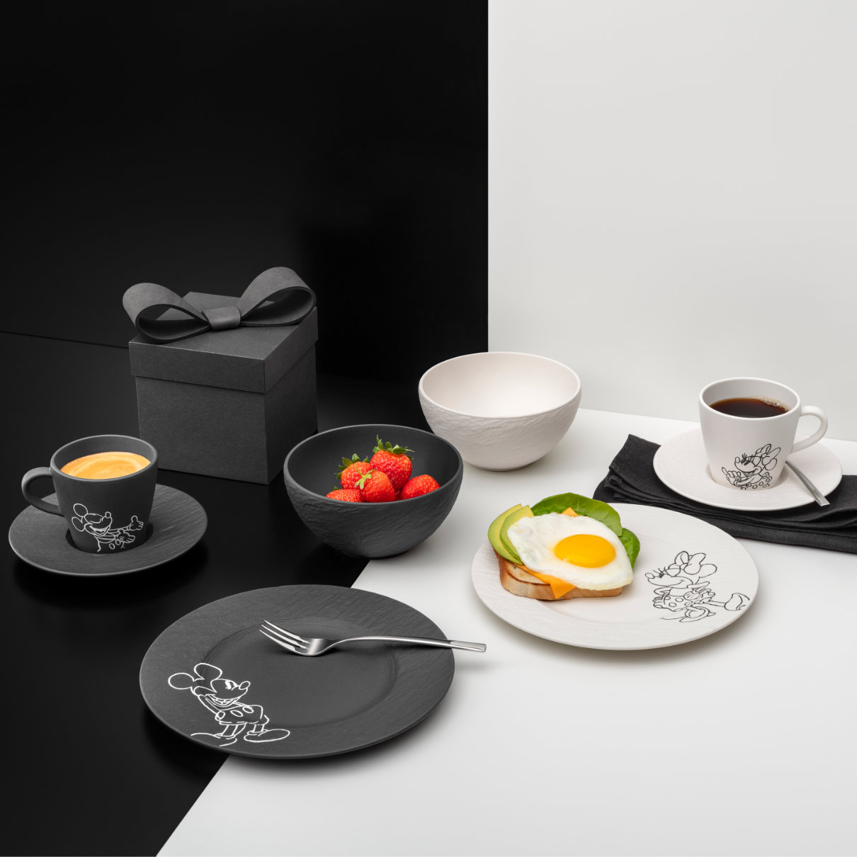 Mickey & La France セット № 02/20 Manufacture Mickey Mouse - Villeroy & Boch collectie