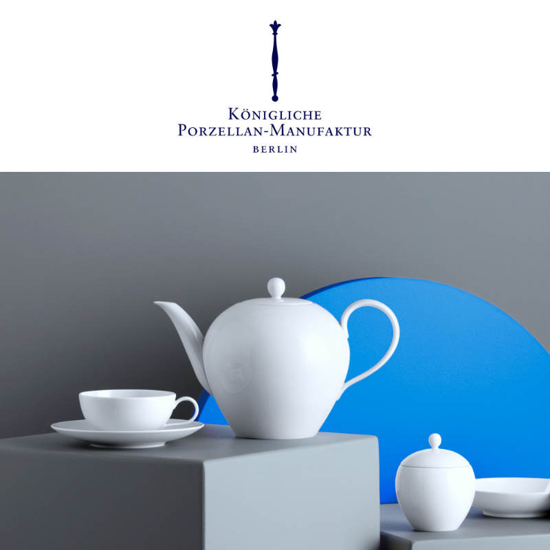 Display Of Royal Porcelain From Factory Königliche Porzellan-Manufaktur