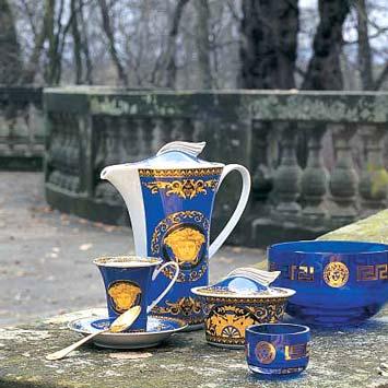 Rosenthal Versace Medusa Blue - Elegant Porcelain