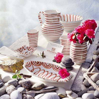 Gmundner Ceramics Red Flamed - Unique Handcrafted Art