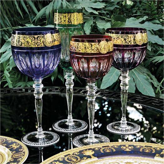 Rosenthal Versace Porcelain & Glass Sets