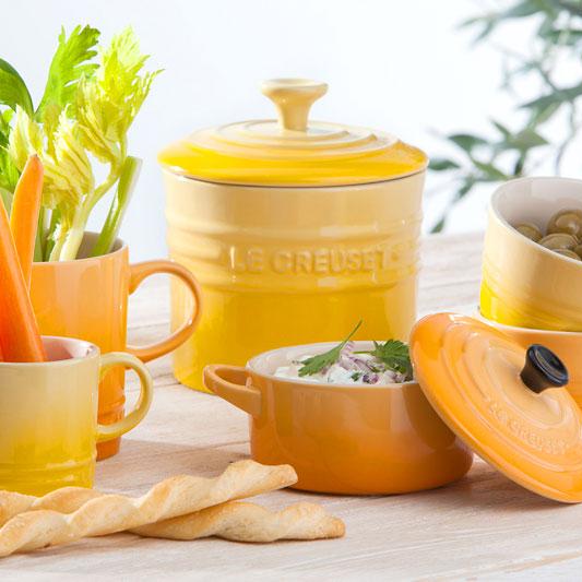 Le Creuset Pottery baking dishes