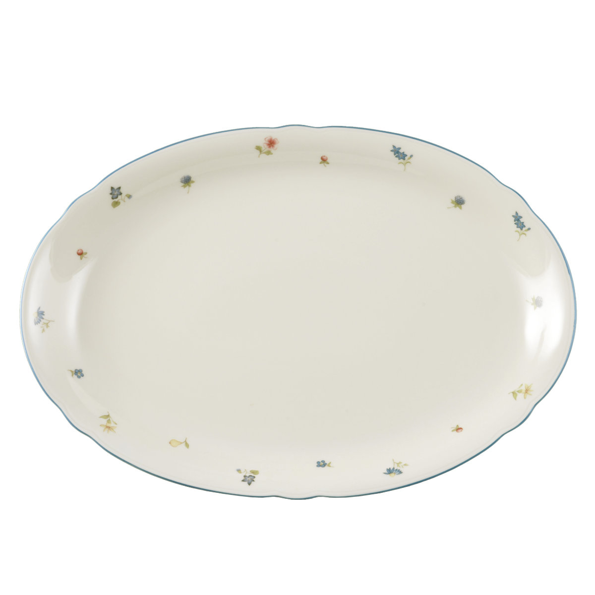 Seltmann Weiden Marie-Luise Streublume Oval plate 35 cm