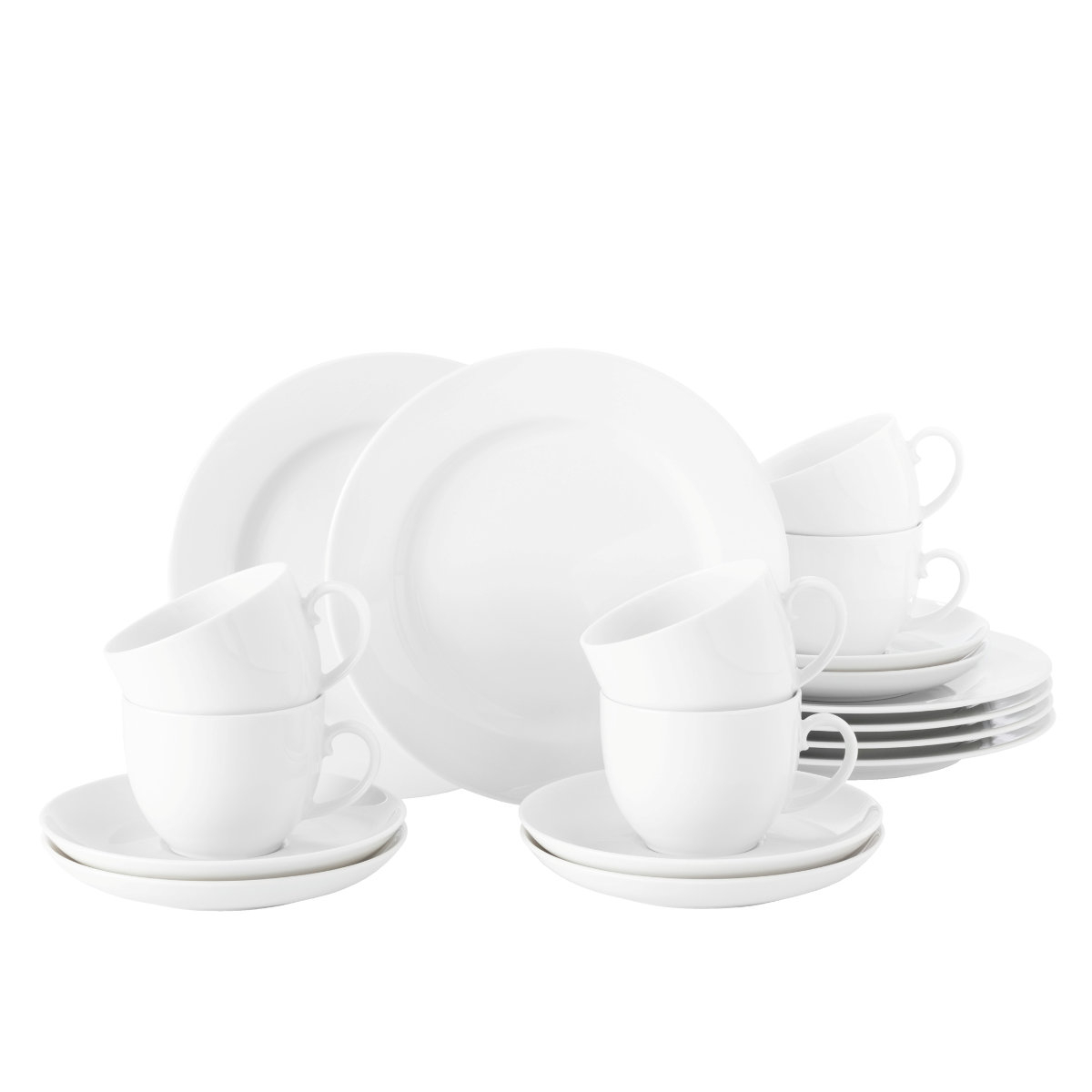 Seltmann Weiden Rondo / Liane Weiß Coffee Set 18-pc