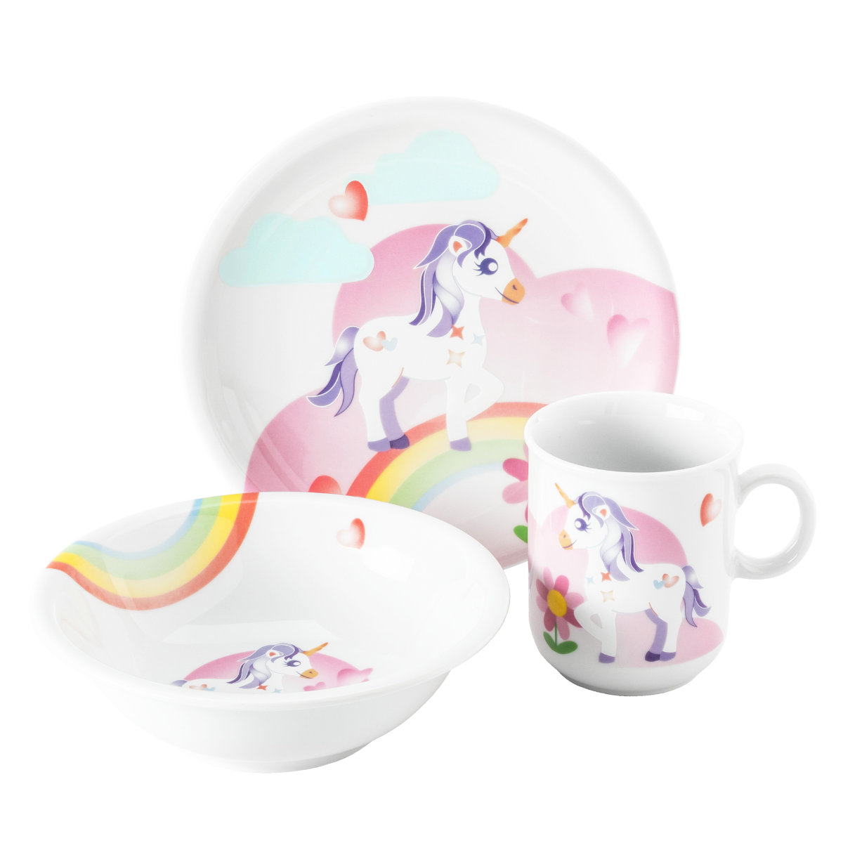 Seltmann Weiden Compact Kindersets Children's set My little unicorn 3 pieces