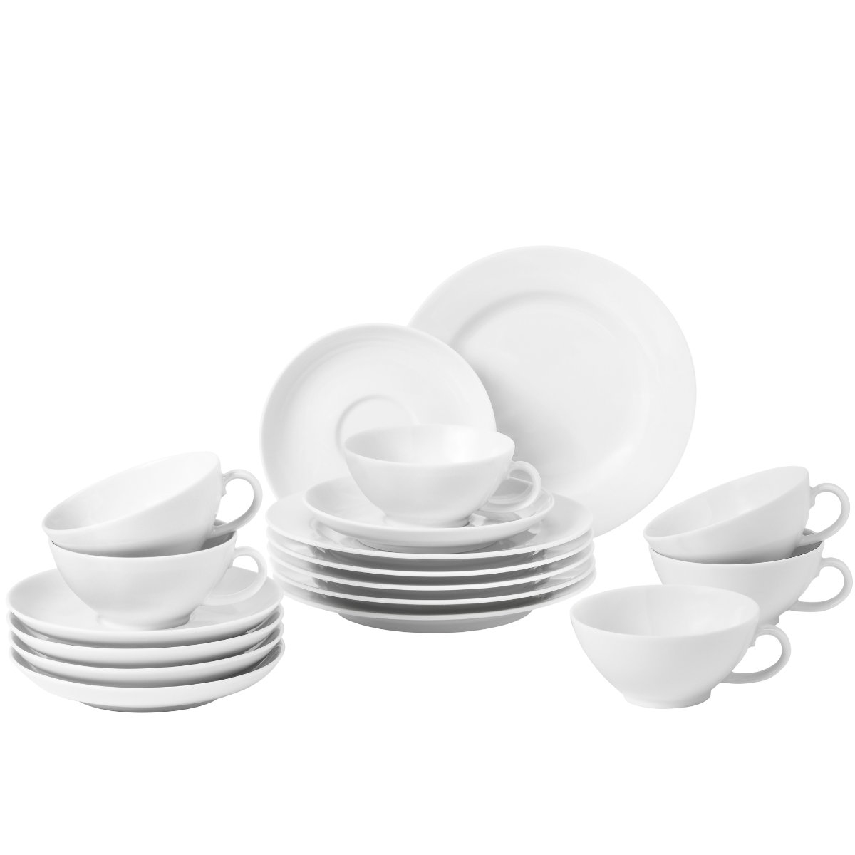 Seltmann Weiden Rondo / Liane Weiß Tea set 18-piece