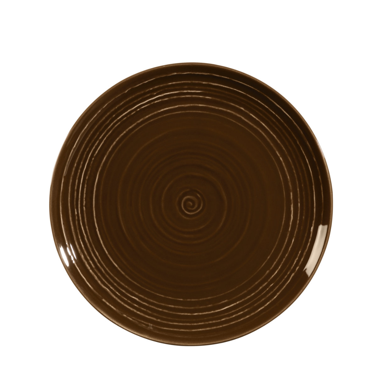 Seltmann Weiden Terra Erdbraun Breakfast plate round 22.5 cm