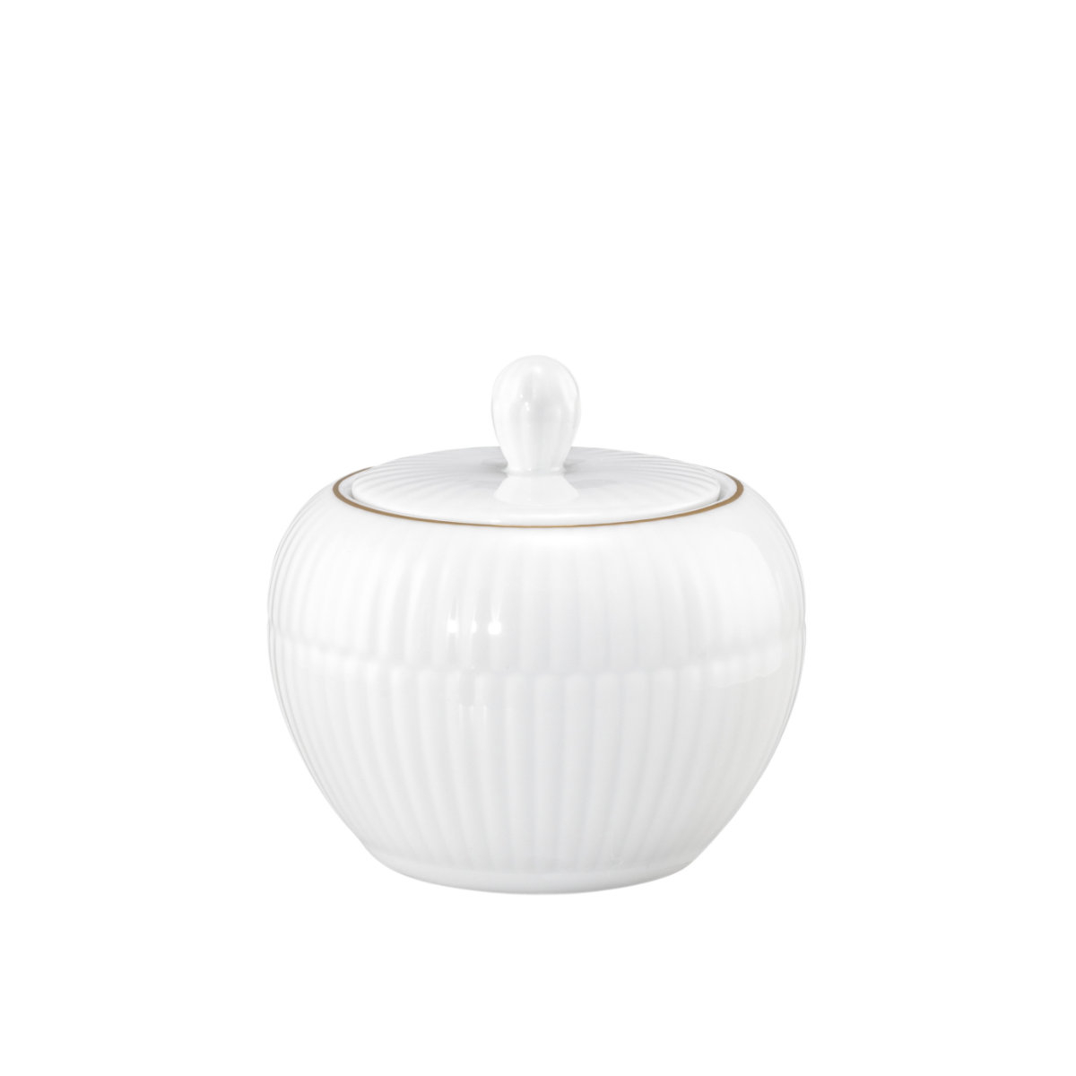 Seltmann Weiden Amina Weiß Goldrand Zuckerdose 0,29 L Amina Weiß Goldrand 001.776995
