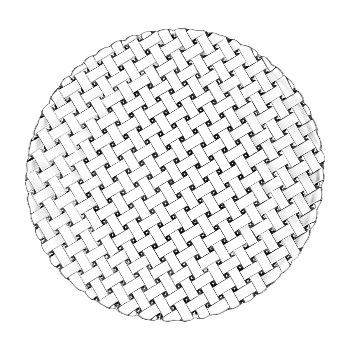 Nachtmann Bossa Nova Charger Plate / Large Plate Glass Set of 2 32 cm
