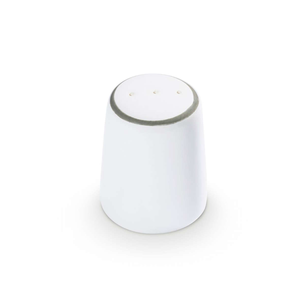 Gmundner Keramik Grauer Rand Pepper shaker smooth