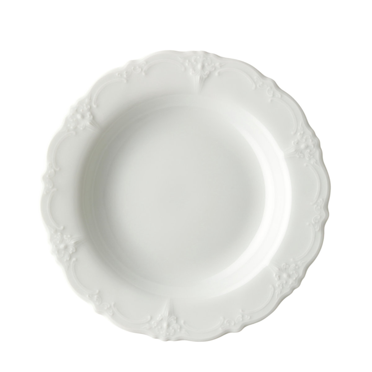 Hutschenreuther Baroness White Porcelain Dinnerware