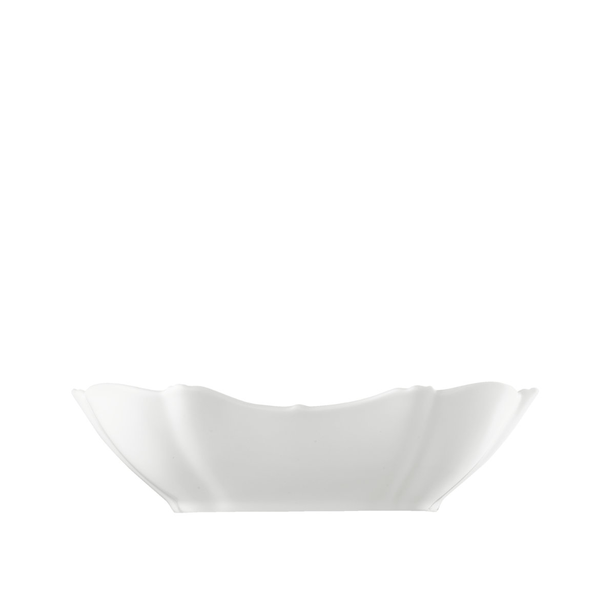 Hutschenreuther Baronesse Weiß Square bowl 23 cm