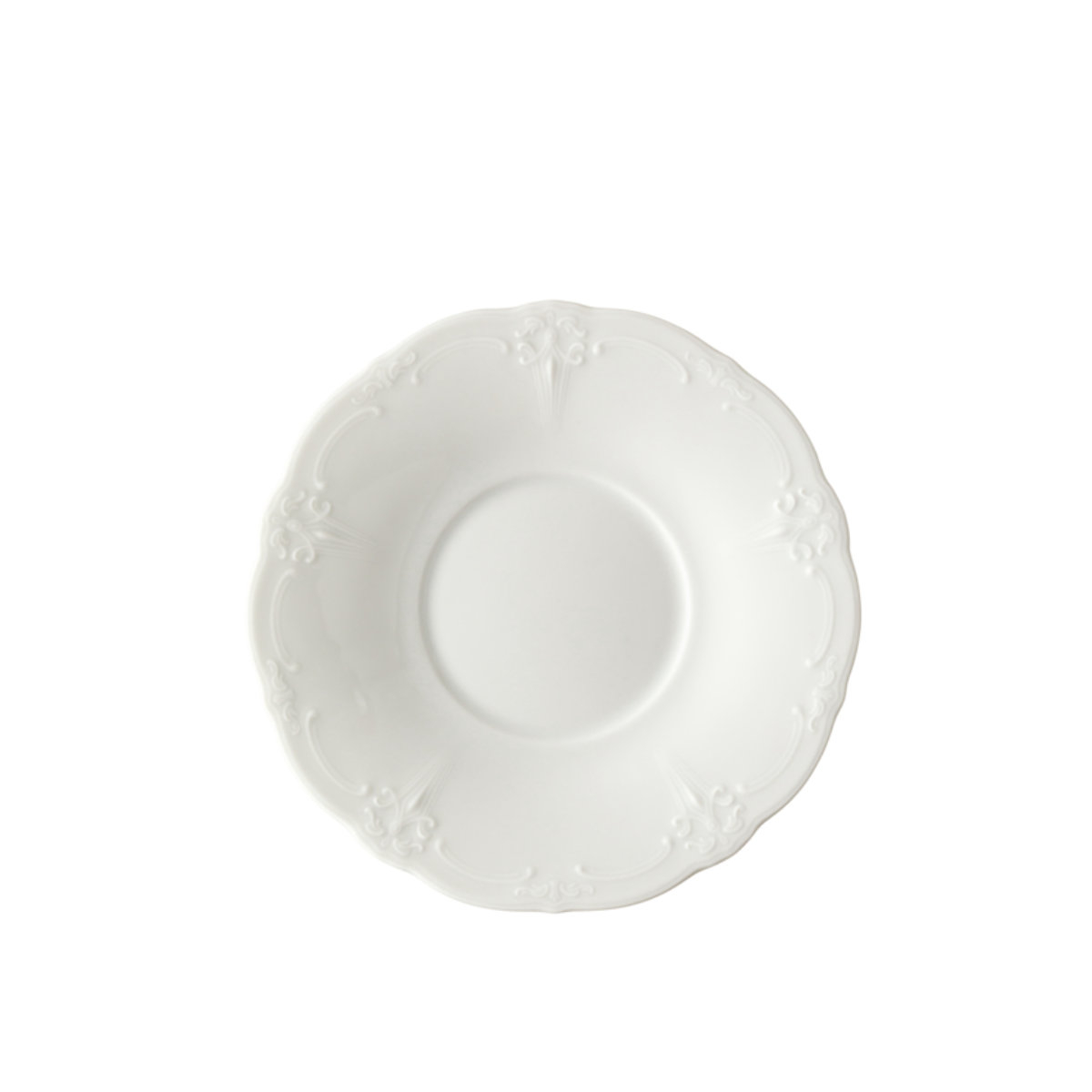 Hutschenreuther Baronesse Weiß Tee Untertasse 15 cm