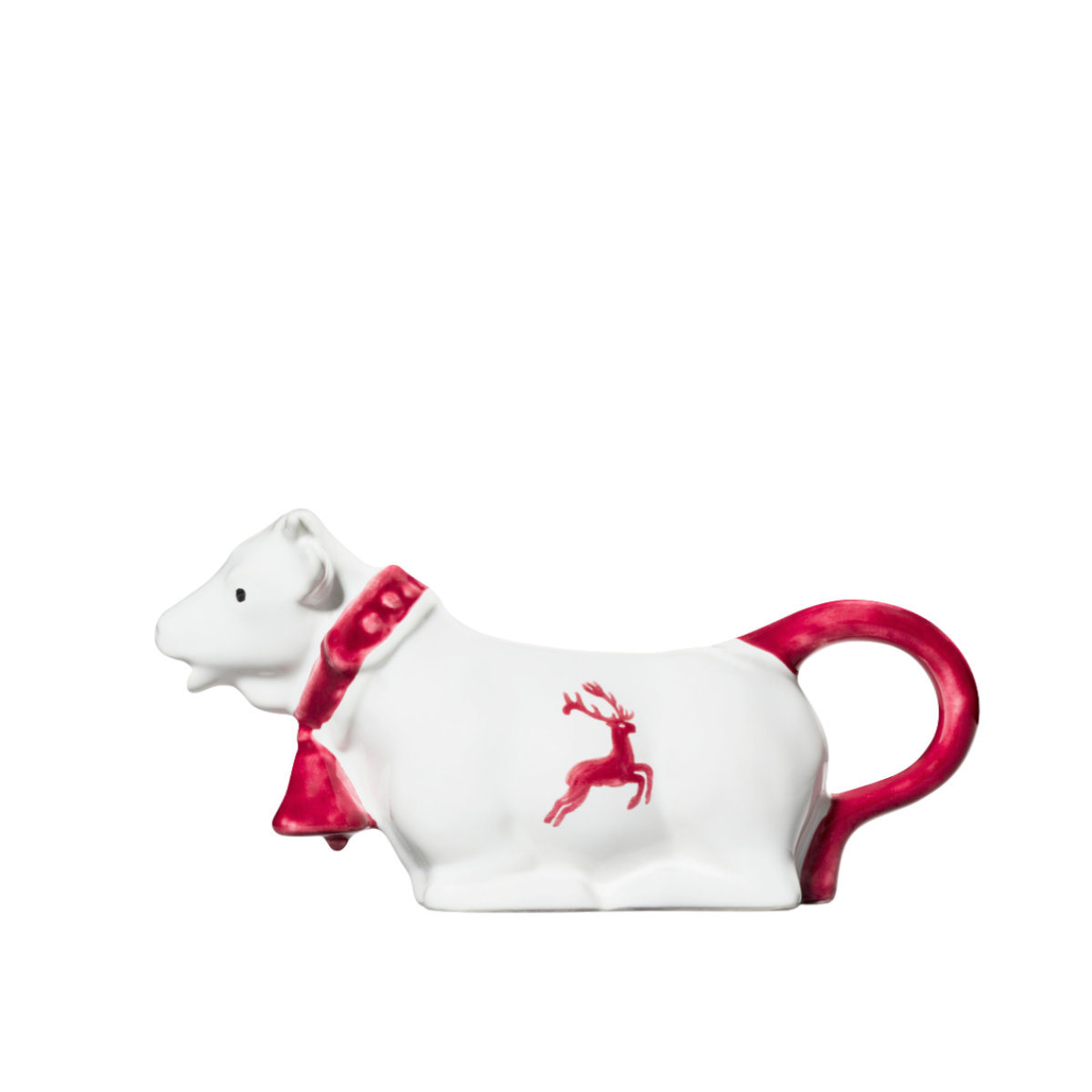 Gmundner Keramik Roter Hirsch Milk jug Dairy cow 0.16 L / h: 9.2 cm