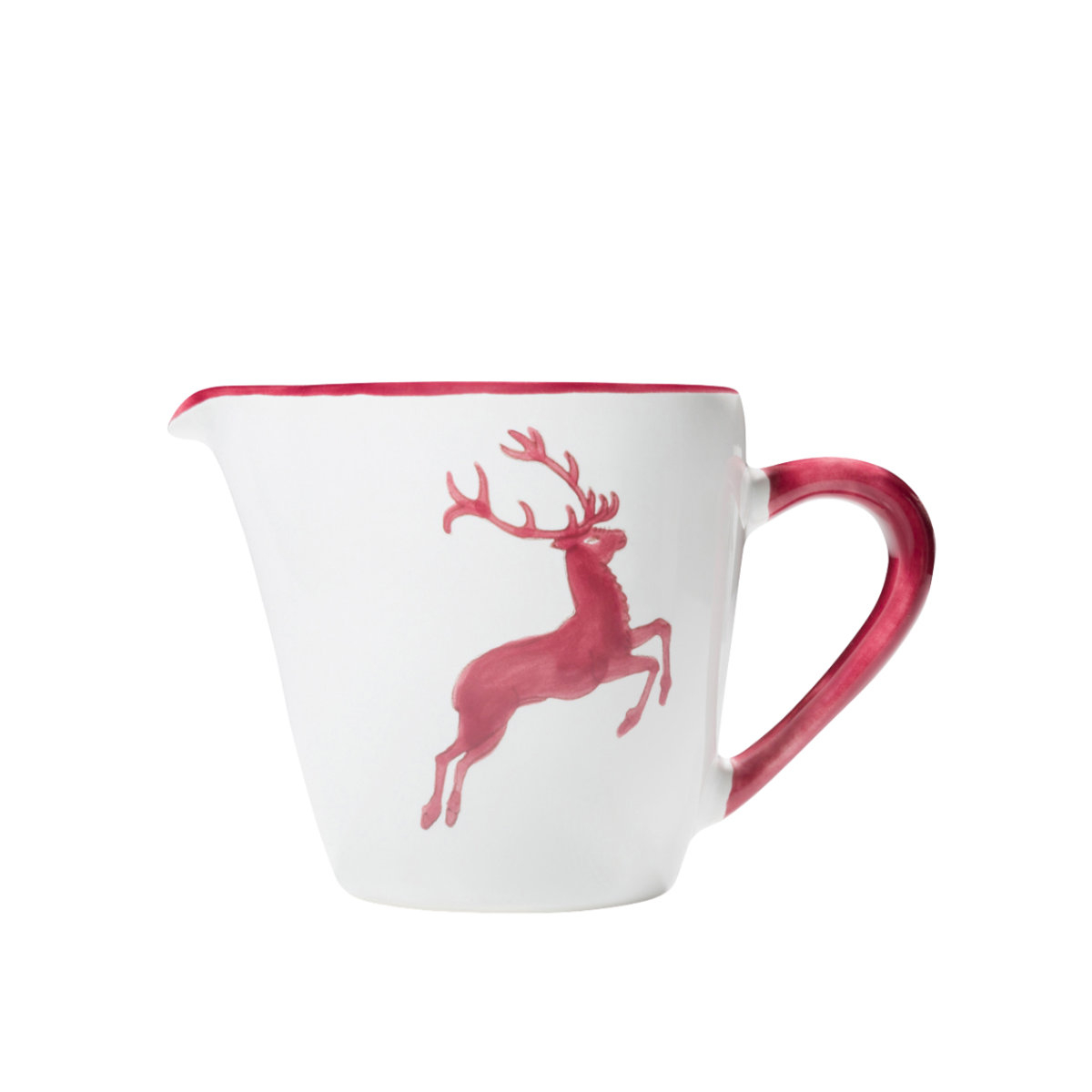 Gmundner Keramik Roter Hirsch Milk jug Gourmet 0.2 L / h: 1.8 cm
