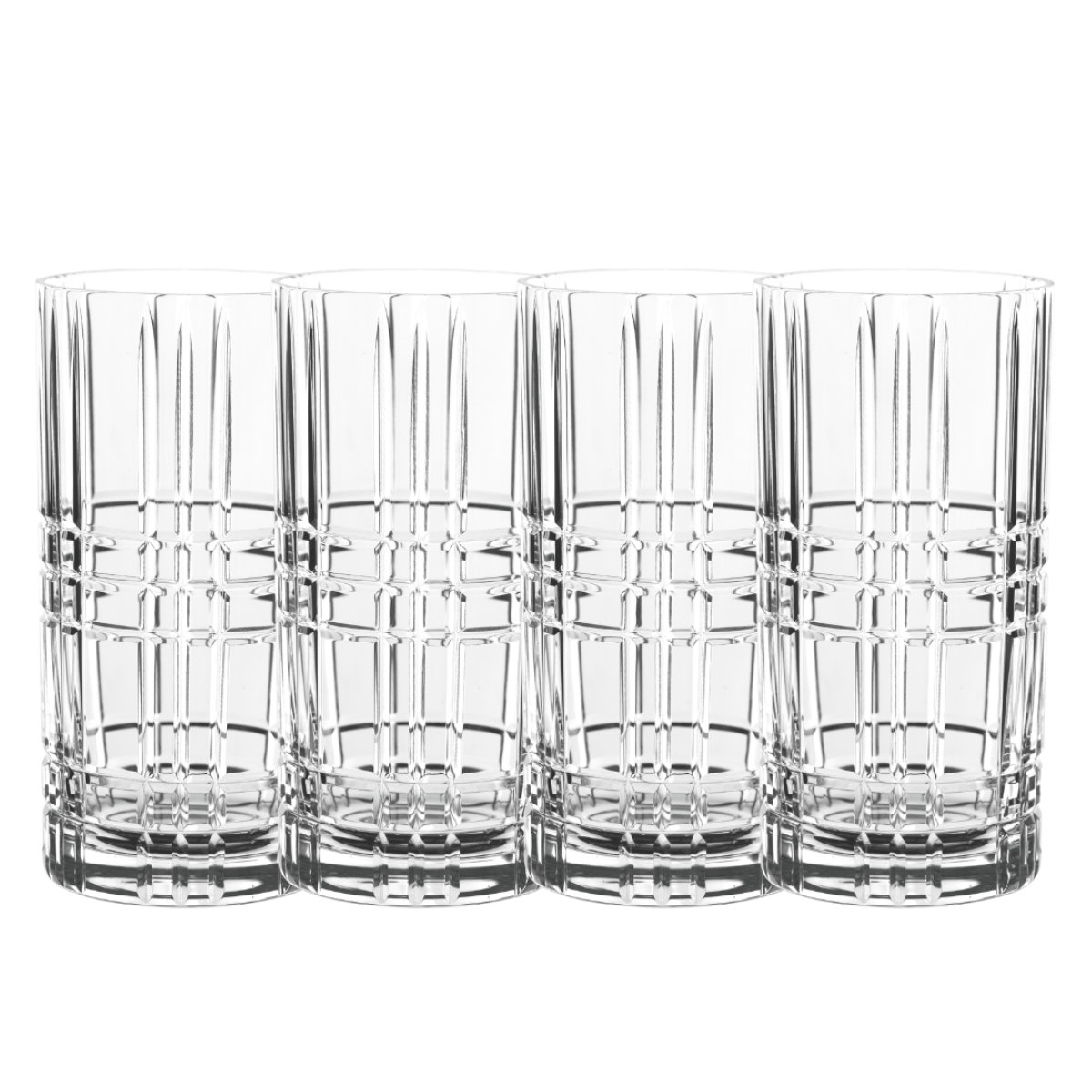 Nachtmann Square Longdrink Glass Set 4 pcs 0.44 L
