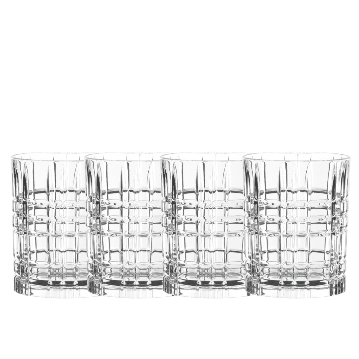 Nachtmann Square Whiskey Glass Set 4 pcs 0.34 L