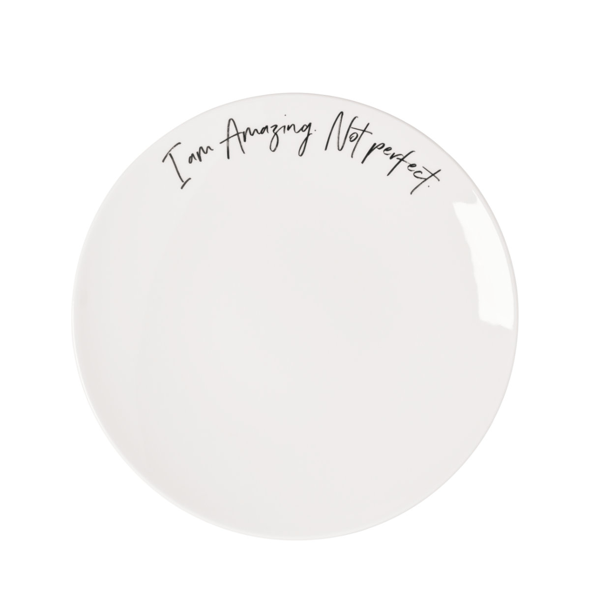 Villeroy & Boch Statement Frühstücksteller - I'm Amazing. Not perfect 21 cm