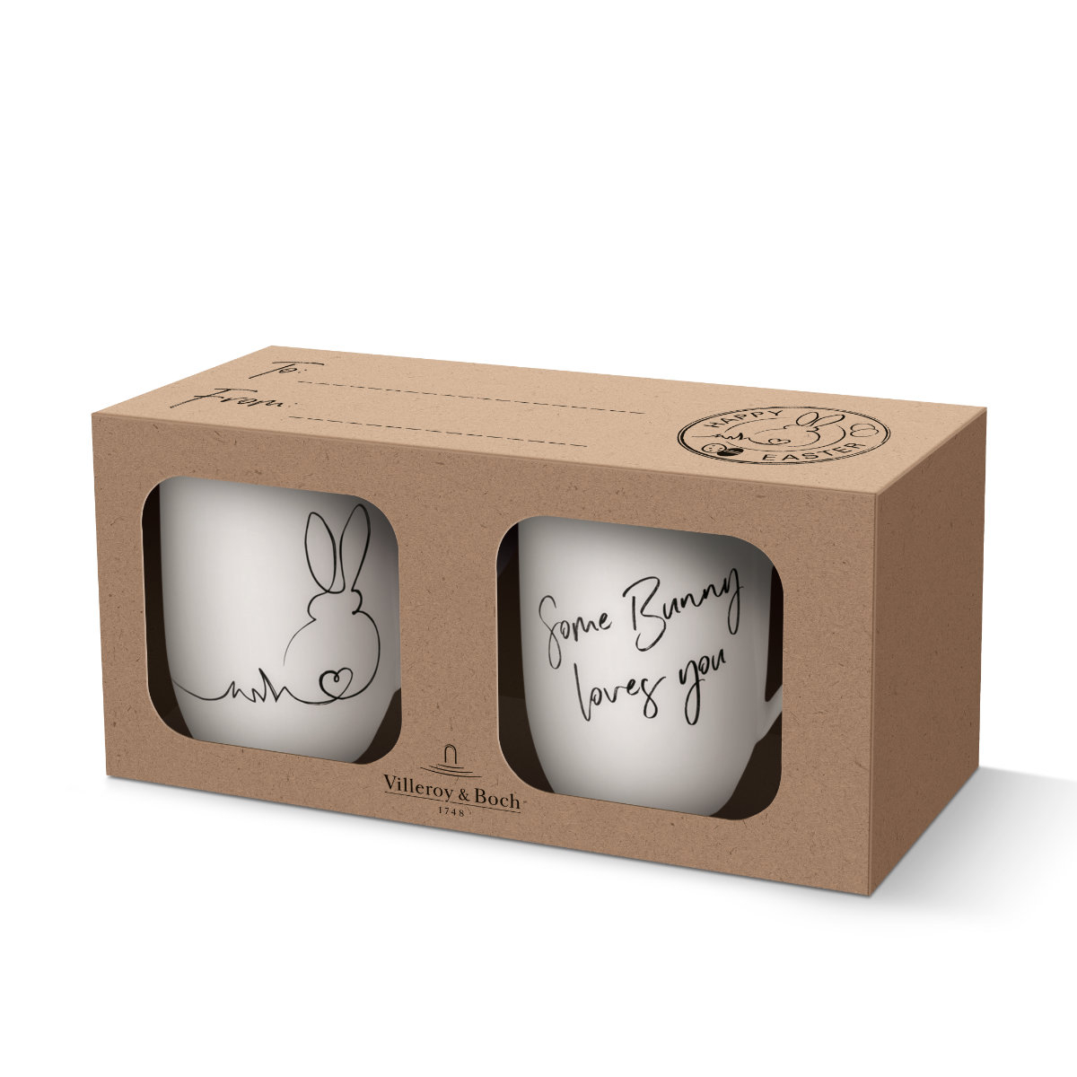 Villeroy & Boch Statement Becher mit Henkel - Oster Set Hase 2-tlg. 0,29 L Statement 1016218403