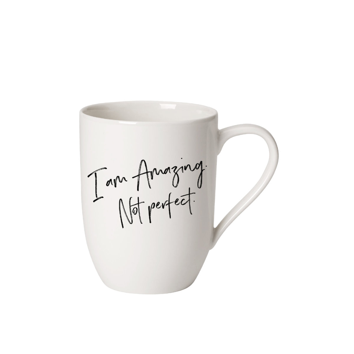 Villeroy & Boch Statement Becher mit Henkel - I'm Amazing. Not perfect. 0,29 L