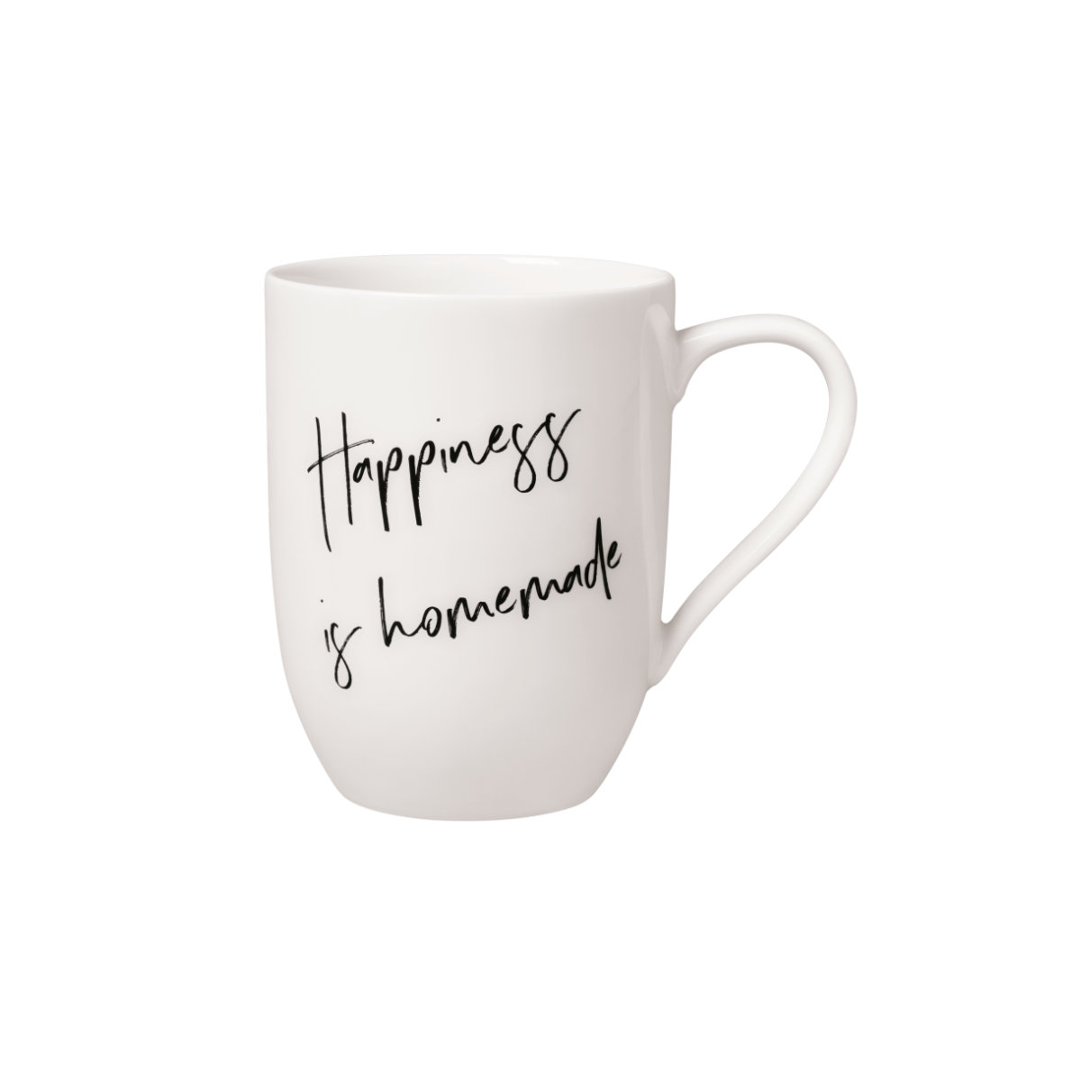 Villeroy & Boch Statement Becher mit Henkel - Happiness is homemade 0,28 L