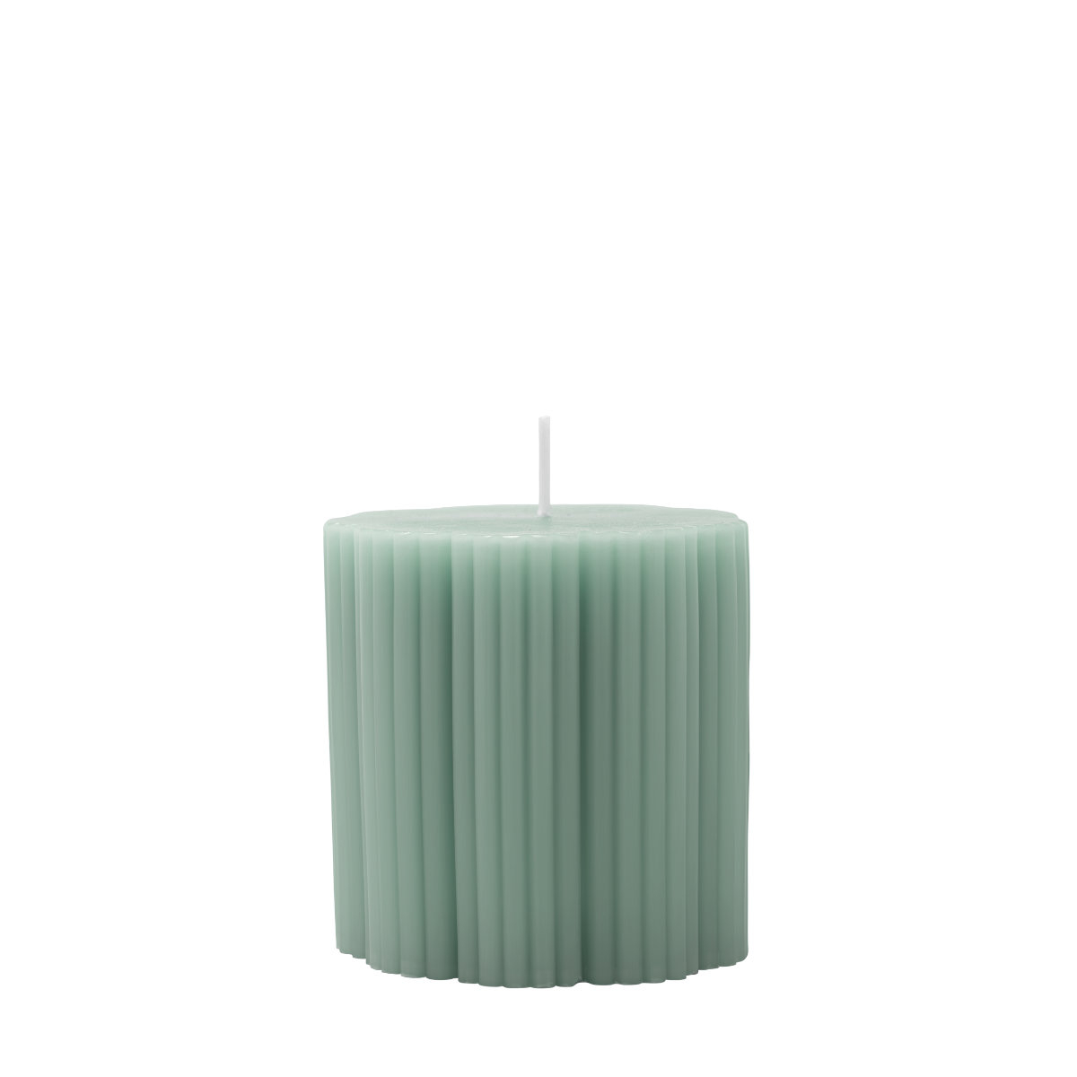 Villeroy & Boch Fleur Accessoires Vert Stumpenkerze 7,5 cm