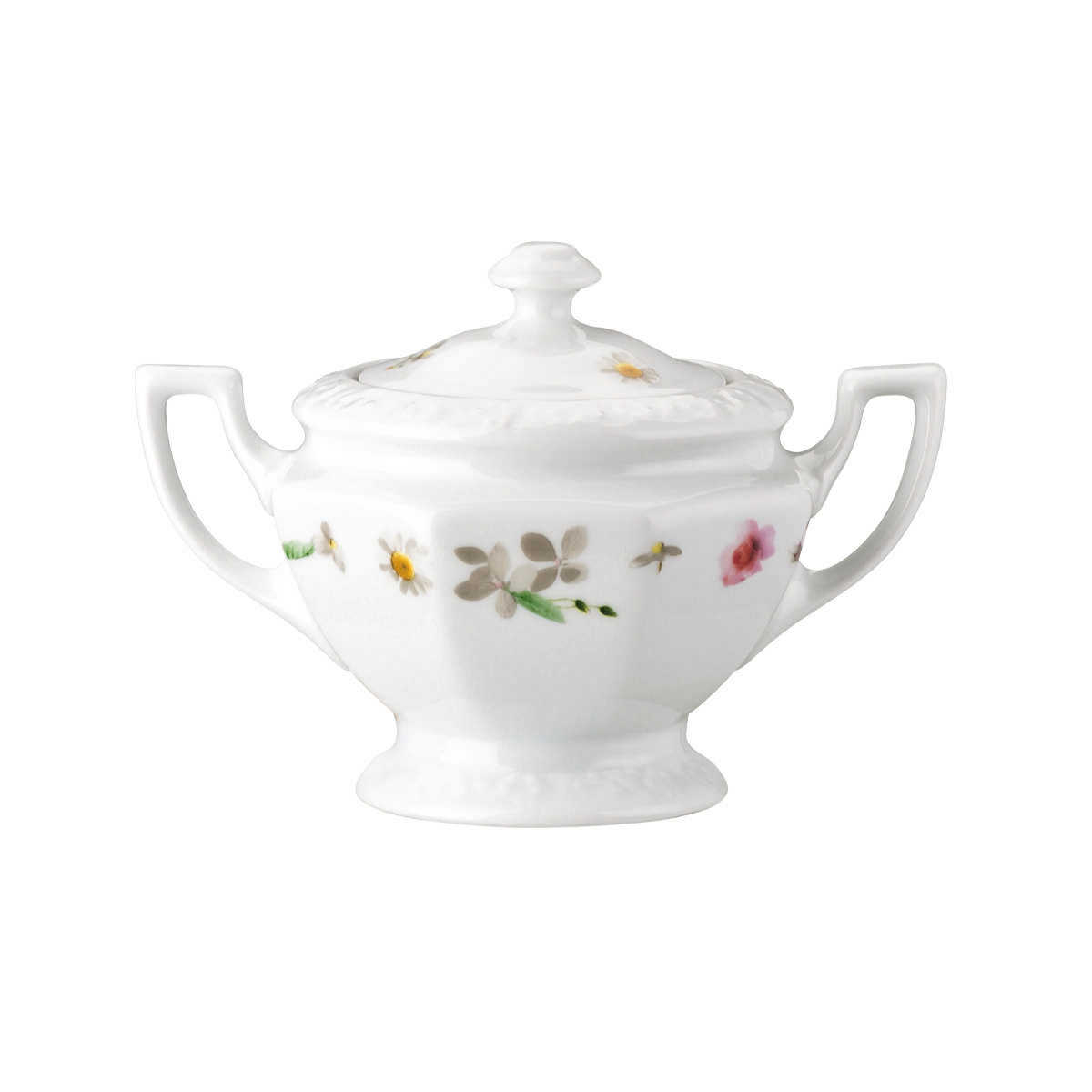 Rosenthal Maria Pink Rose Sugar bowl 6 persons 0.27 L