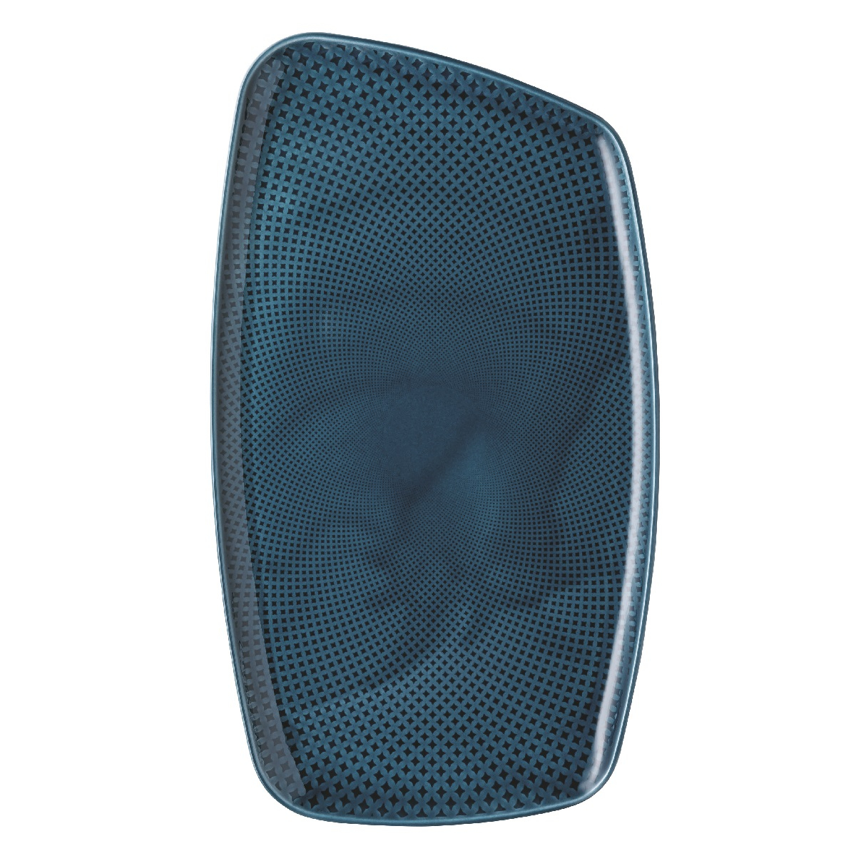 Rosenthal Junto Ocean Blue - Porzellan Plate 36x21 cm