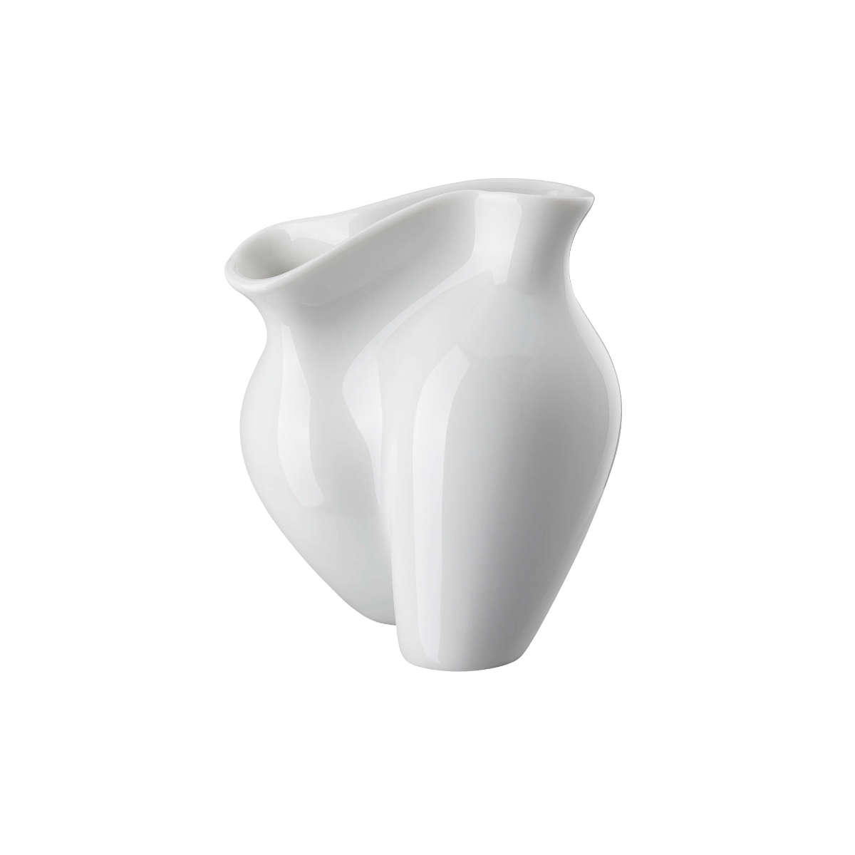 Rosenthal Miniaturvasen Vase La Chute weiß 10 cm Miniaturvasen 14484-800001-26010