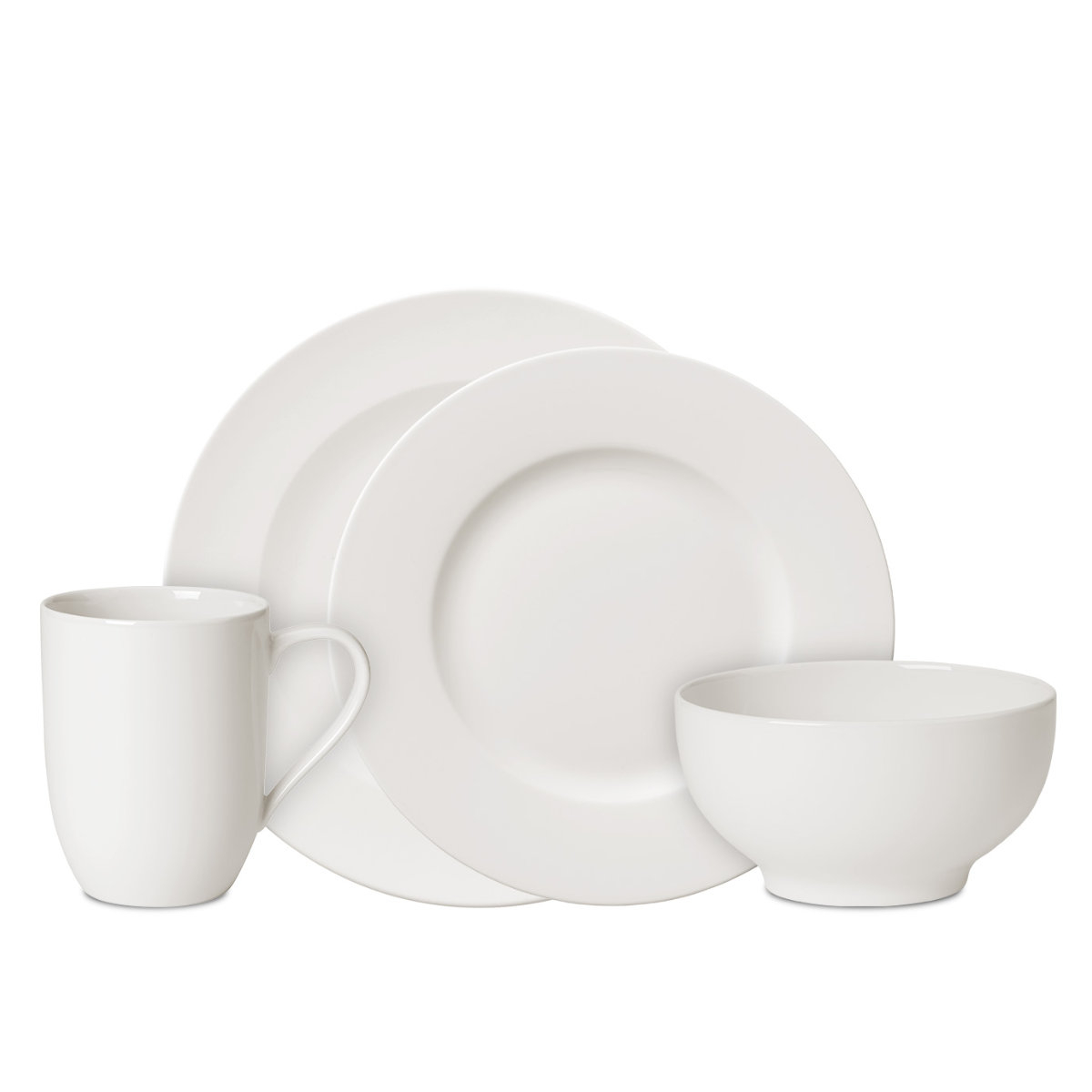Villeroy & Boch For Me Weiß Starter set for 4 people, 16 pieces