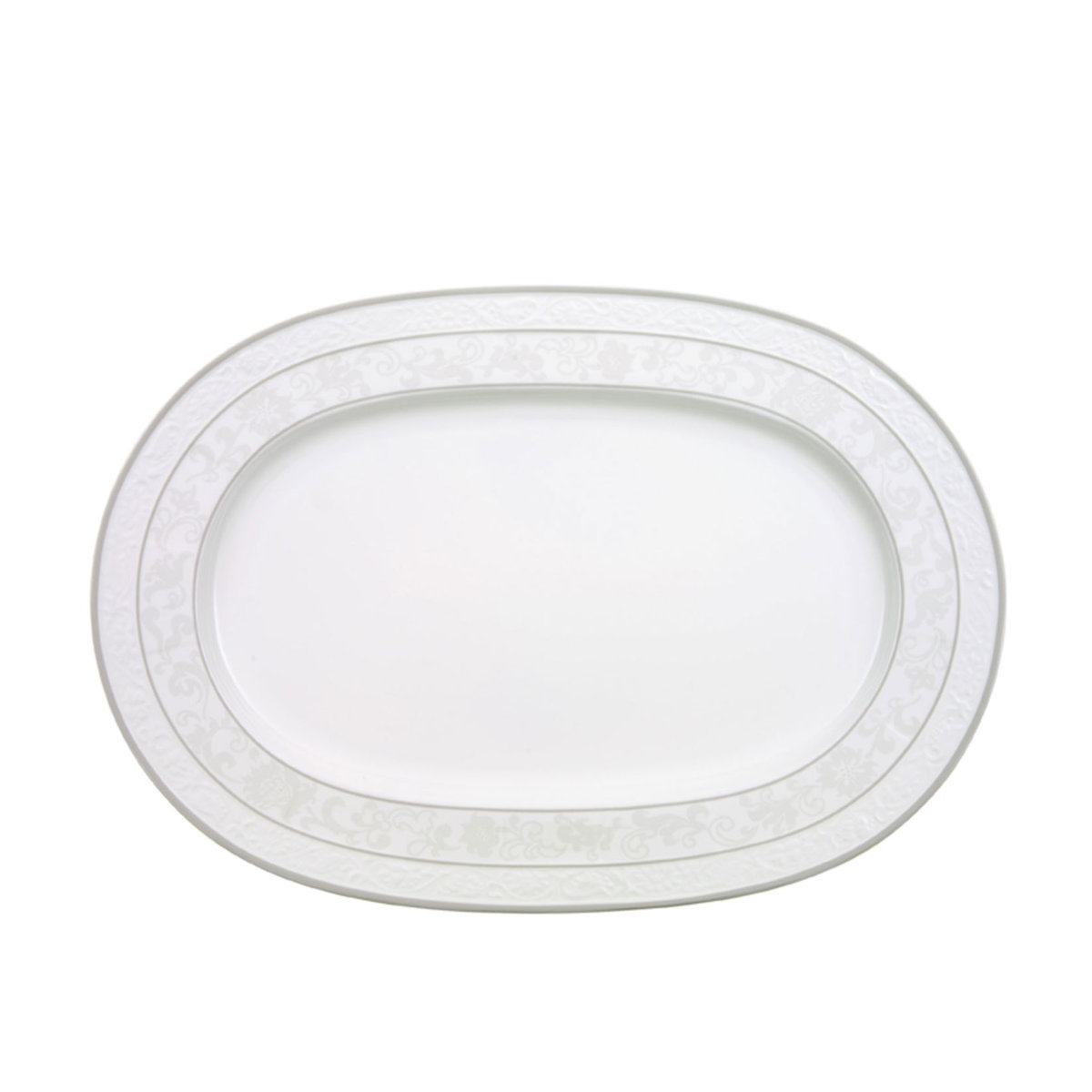 Villeroy & Boch Gray Pearl Platte oval 35 cm