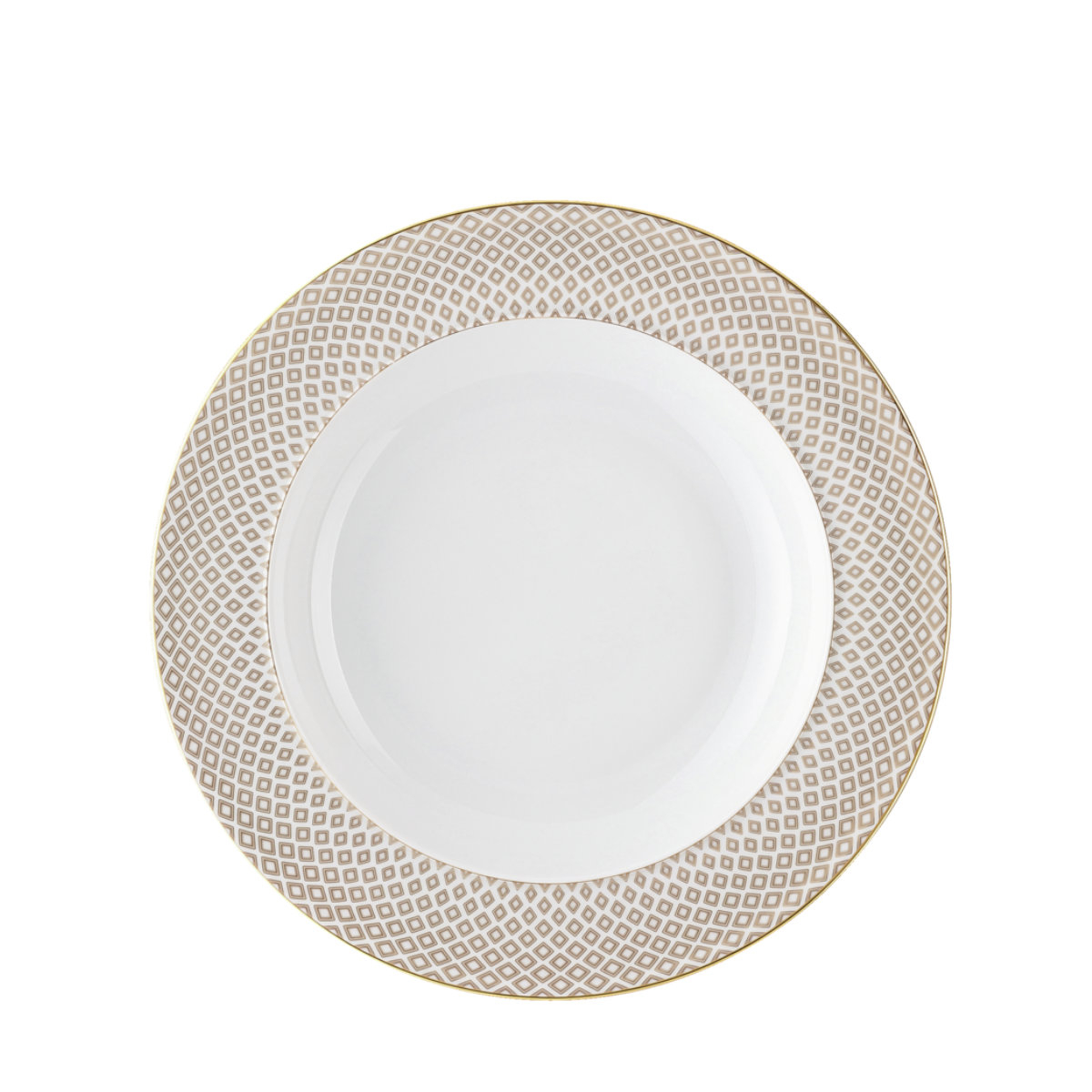 Rosenthal Francis Carreau Beige Suppenteller 22 cm
