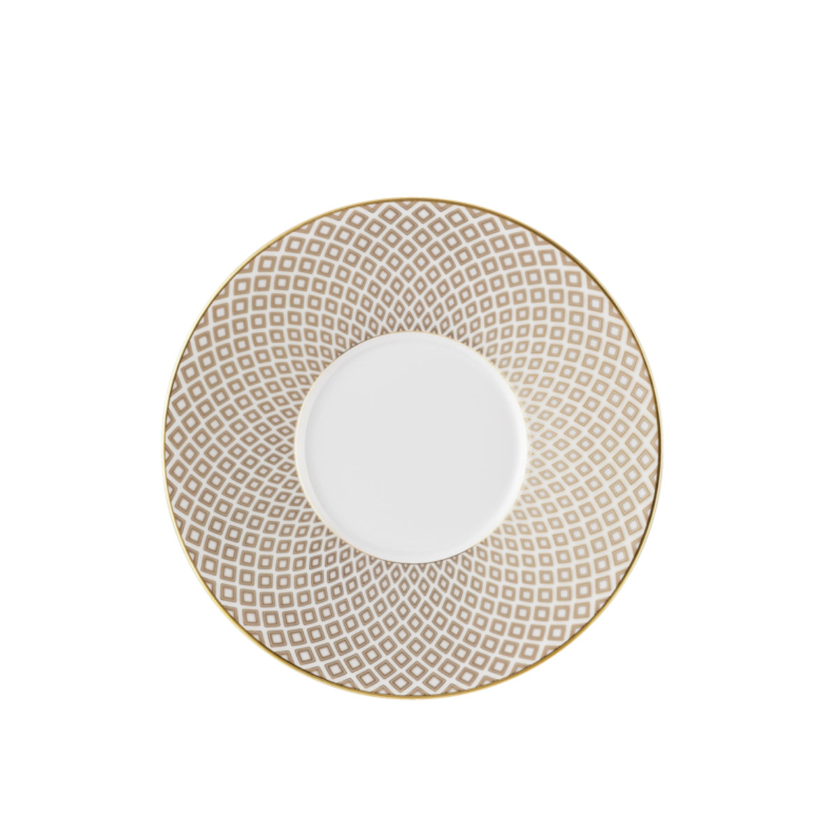 Rosenthal Francis Carreau Beige Kaffee-Untertasse 14 cm