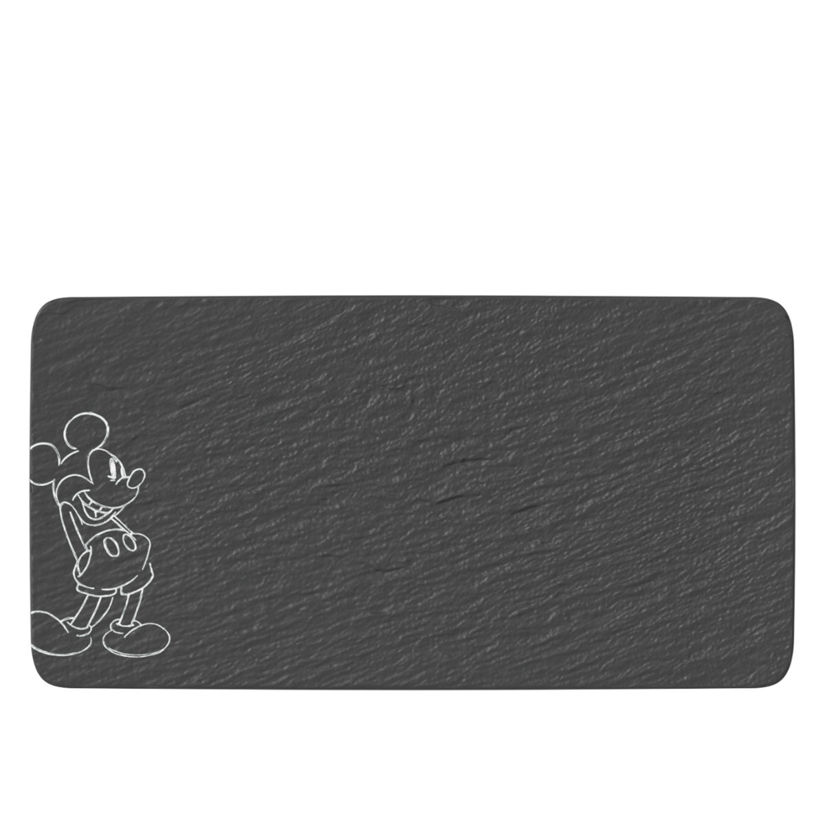 Villeroy & Boch Manufacture Rock Mickey Mouse Servierplatte 35x18 cm im GK