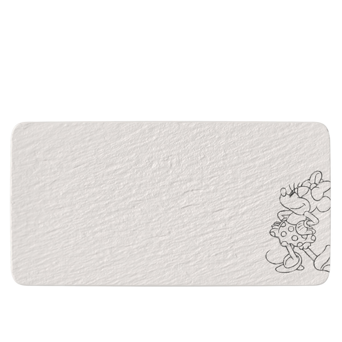 Villeroy & Boch Manufacture Rock blanc Mickey Mouse Servierplatte 35x18 cm im GK
