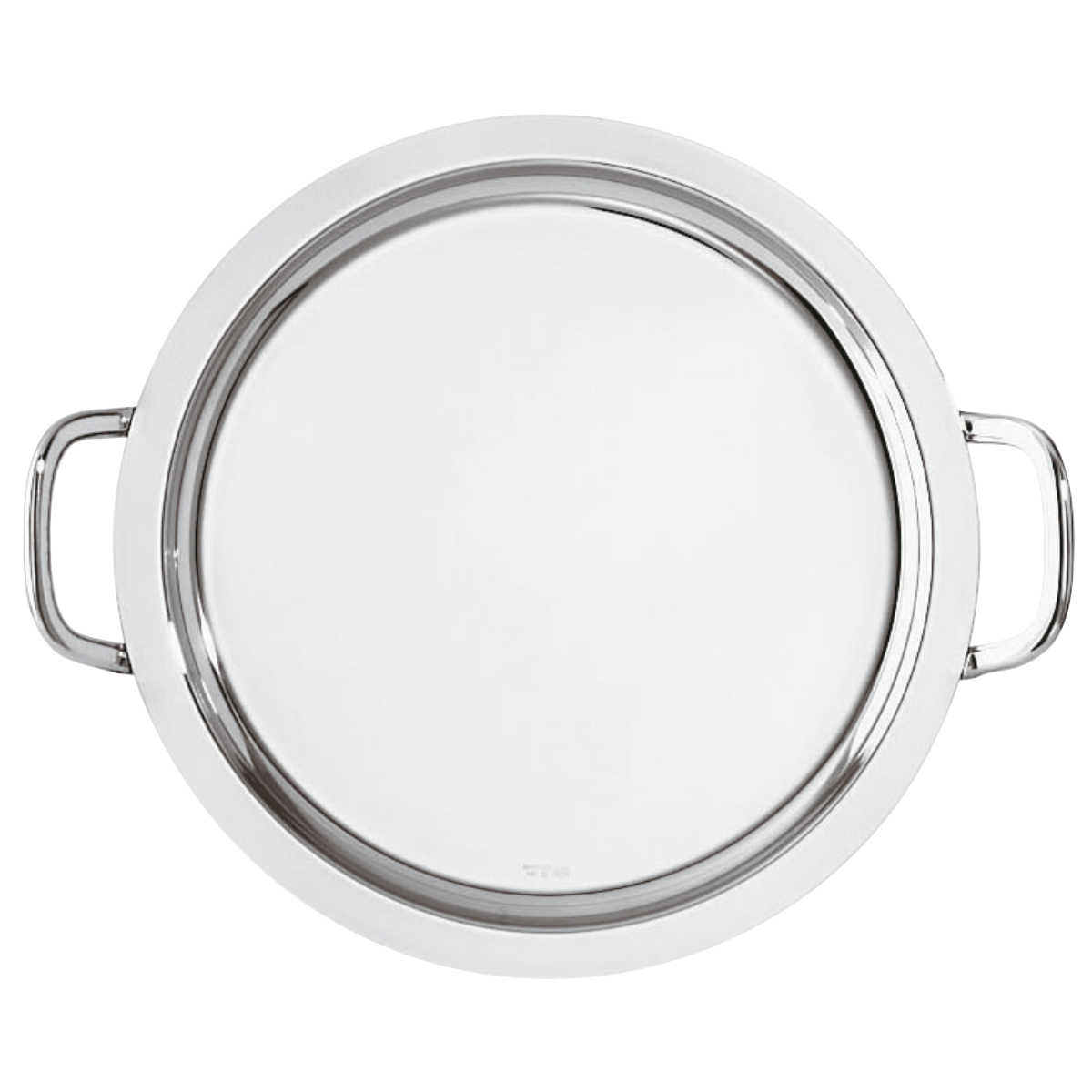 Sambonet Elite - Edelstahl 18/10 Tray with handles, round d: 40 cm