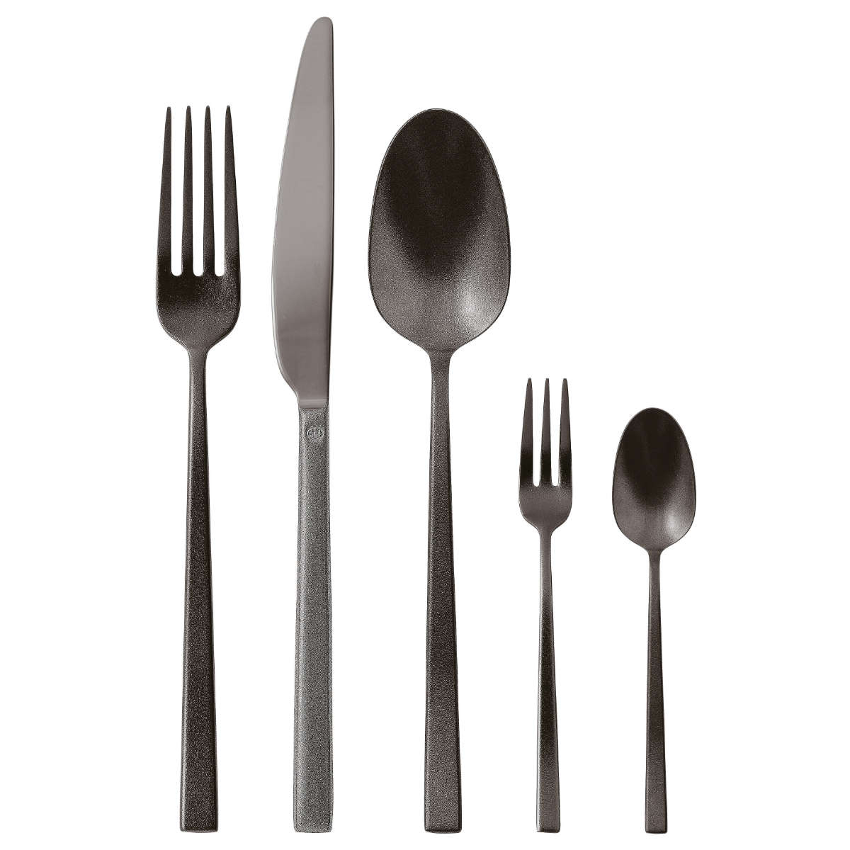 Sambonet Rock Diamond Edelstahl PVD / 2Black 60-piece cutlery set