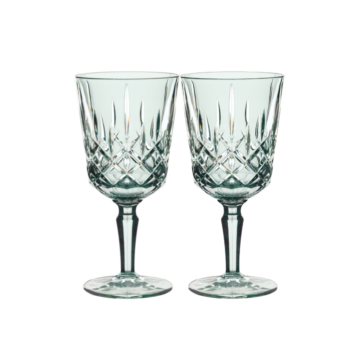 Nachtmann Noblesse Colours Cocktail / Wine glass Mint Set 2-piece