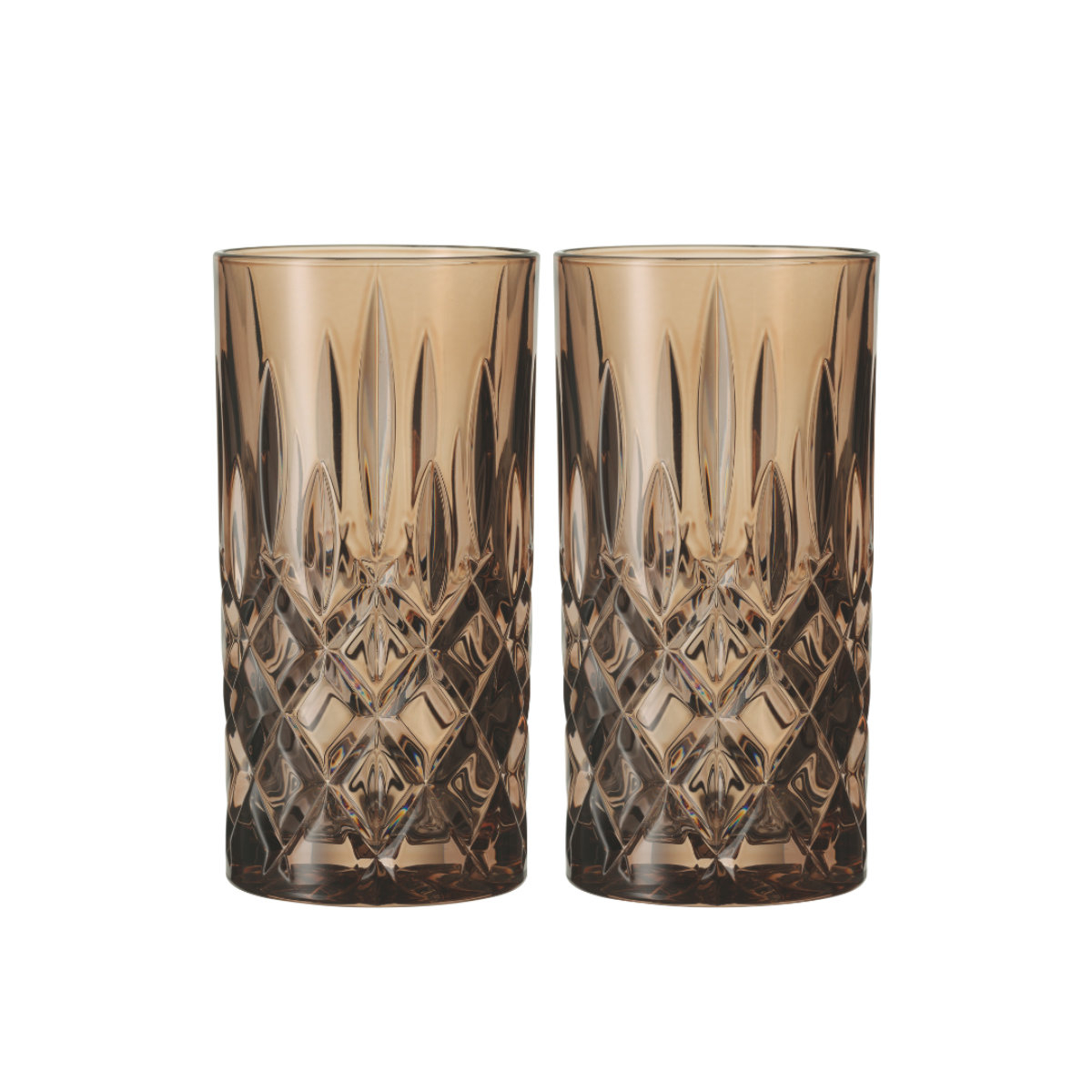 Nachtmann Noblesse Colours Стакан longdrink Tobacco набор 2 предмета