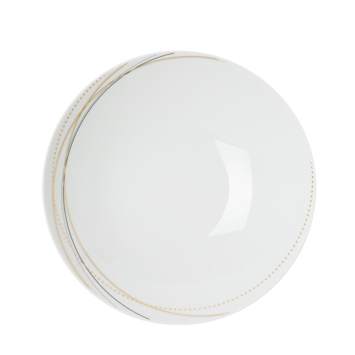 2 Piatti Fondi Rosenthal TAC Gropius Bianco - Porcellana, Diametro 24 Cm, Lavabili In Lavastoviglie, Design Bauhaus