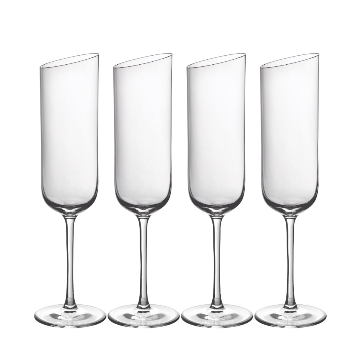 Villeroy & Boch NewMoon Sektkelch Glas Set 4-tlg. 0,12 L
