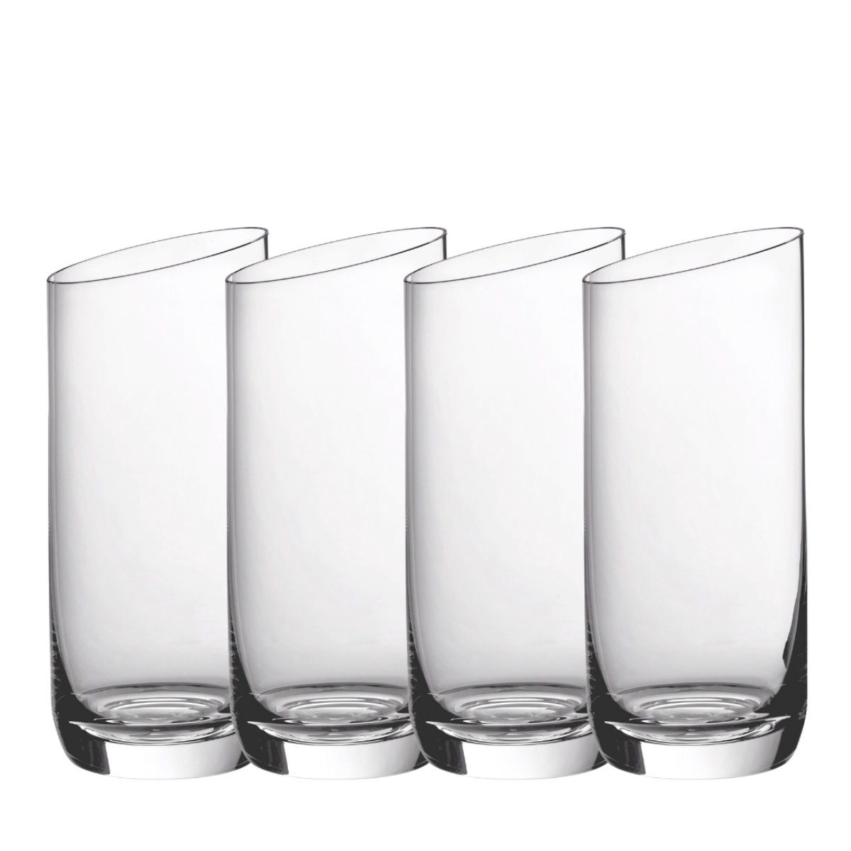 Villeroy & Boch NewMoon Longdrinkbecher Glas Set 4-tlg. 0,30 L