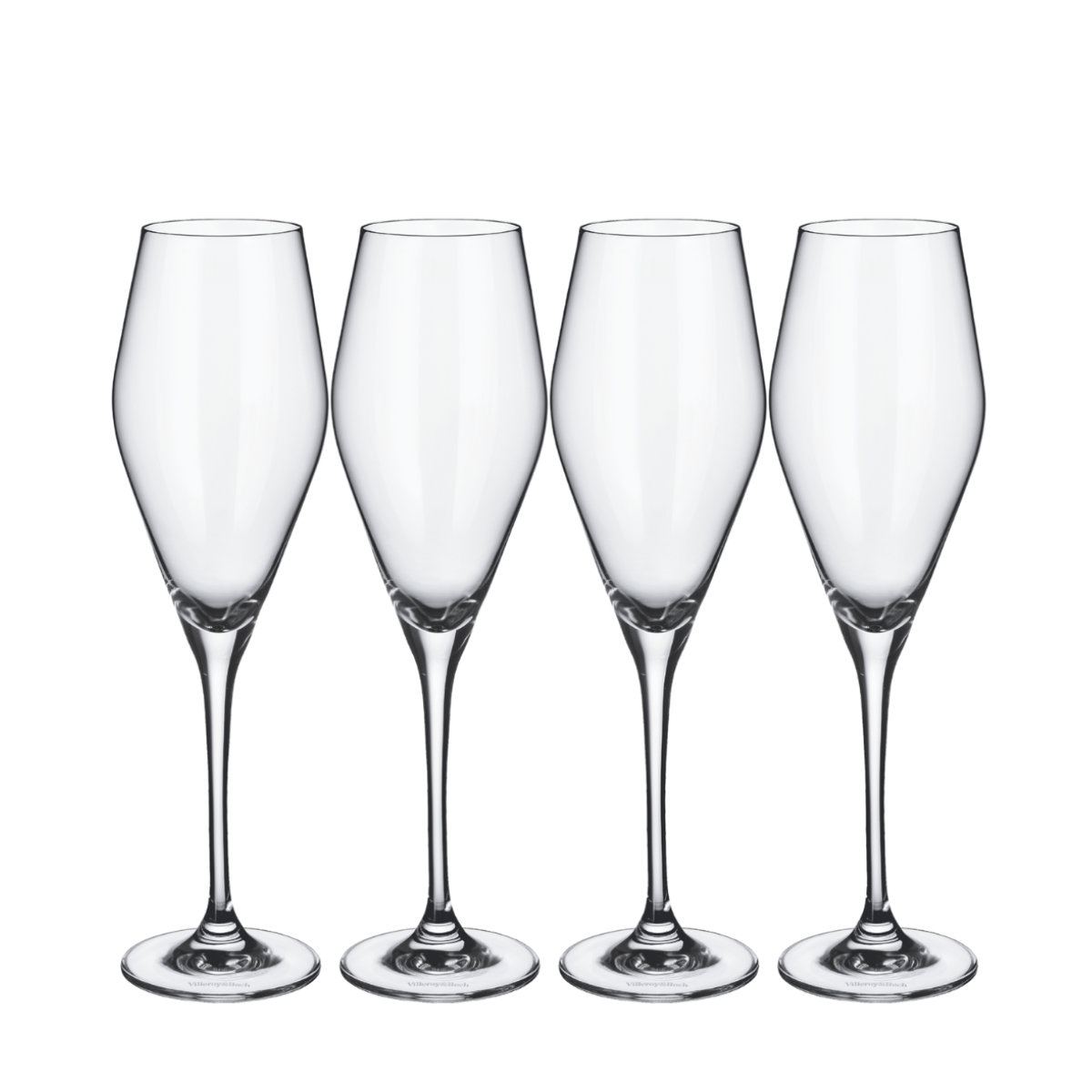 Villeroy & Boch La Divina Champagnerkelch Glas Set 4-tlg. 0,12 L