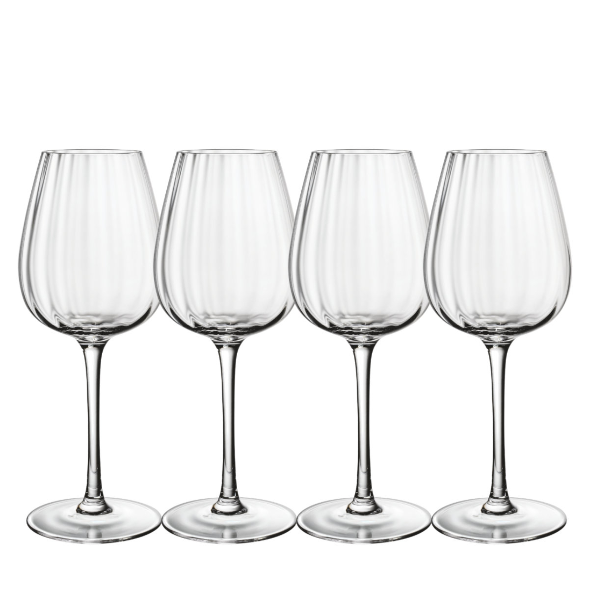 Villeroy & Boch Rose Garden Glas Weißweinkelch Set 4-tlg. 0,12 L