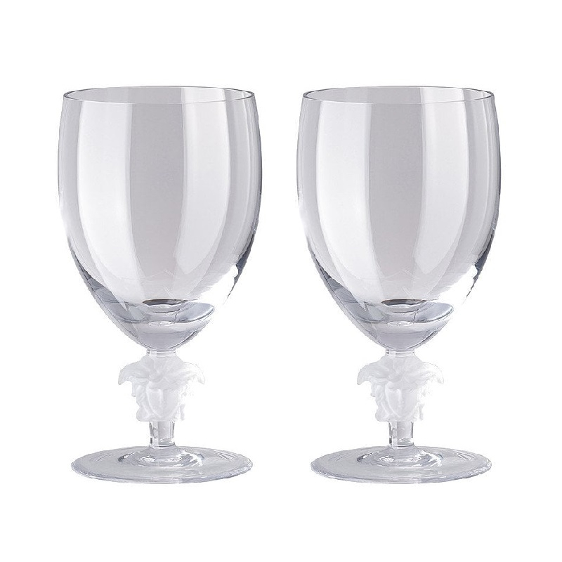Rosenthal Versace Medusa Lumiere Wasser Glas Set 2-tlg. 0,47 L