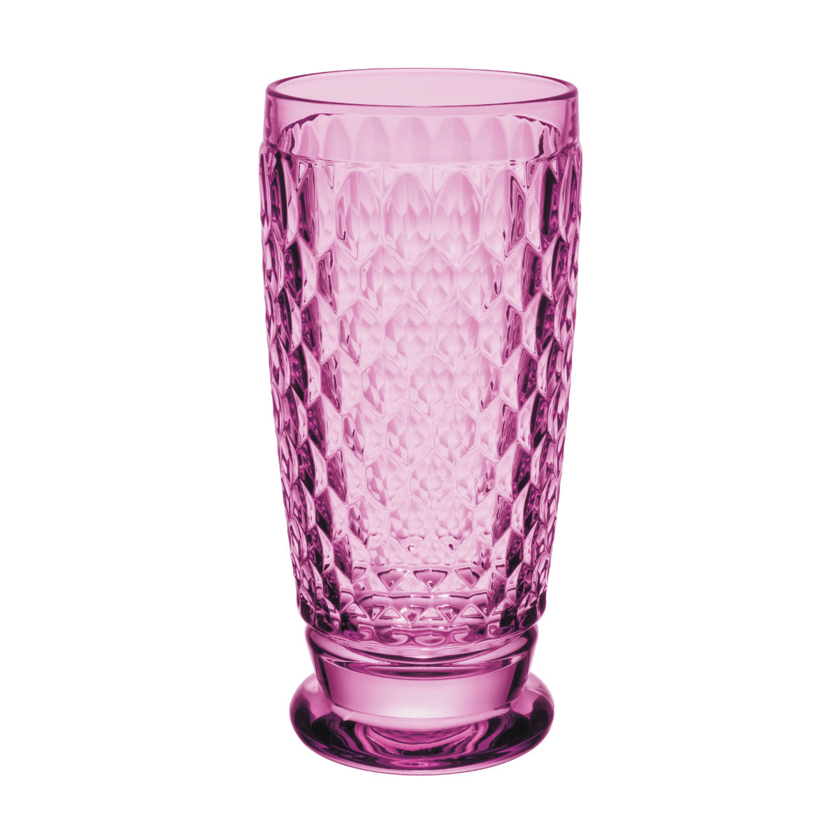 Villeroy & Boch Gläser Boston Coloured Longdrink / Bierbecher Glas Berry 0,30 L