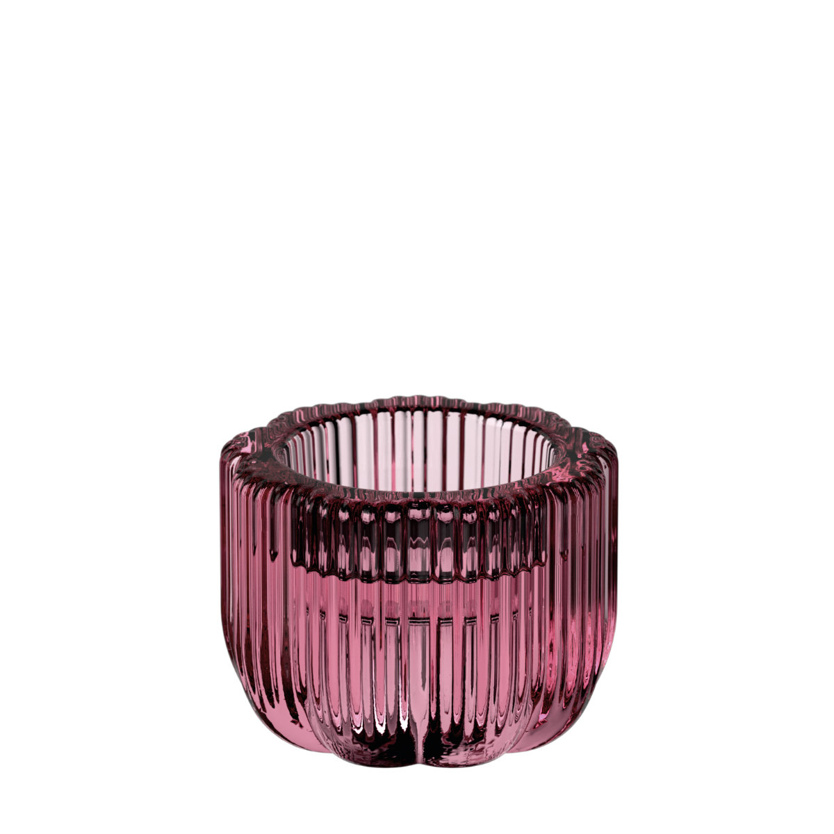 Villeroy & Boch Fleur Glasvasen Kerzenständer Teelichthalter Cassis 6 cm